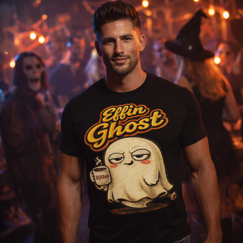 Effin Ghost | Cute Spooky Shirt | Halloween Gift T-Shirt