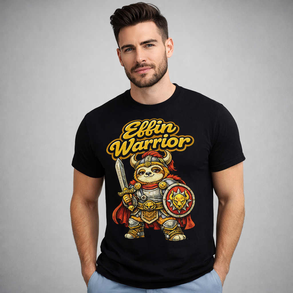 Effin Warrior | His Edition Tee | Inspirational Gift T-Shirt