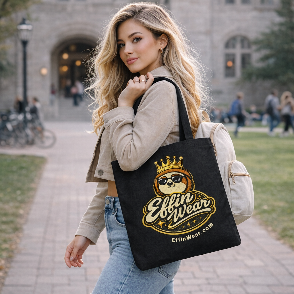 Effin Everyday Tote [15"L x 16"H] | Self-gift approved | Friend-gift ready